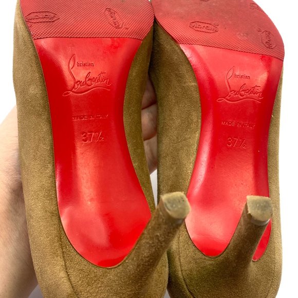 🌷❤️‍🔥FINAL SALE 🔥 NO OFFERS🌷💥Christian Louboutin Simple Pump 70 37.5 - Picture 7 of 11